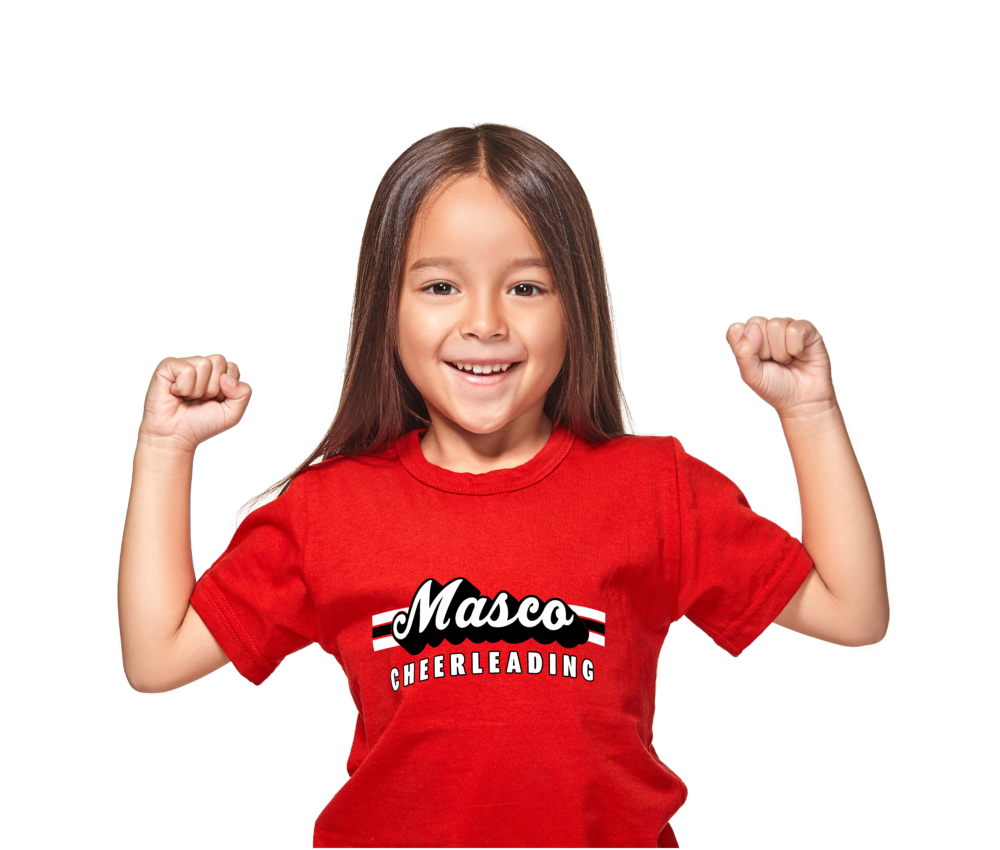 MASCO Triple Stripe Cheer T-Shirt