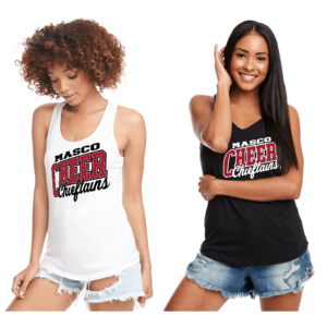 MASCO Diagonal Cheer Tank