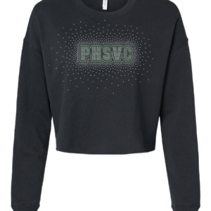 PHSVC Bling Cropped Crewneck