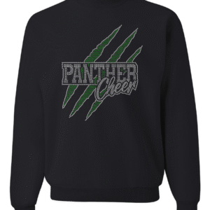 Panther Cheer Bling Crewneck