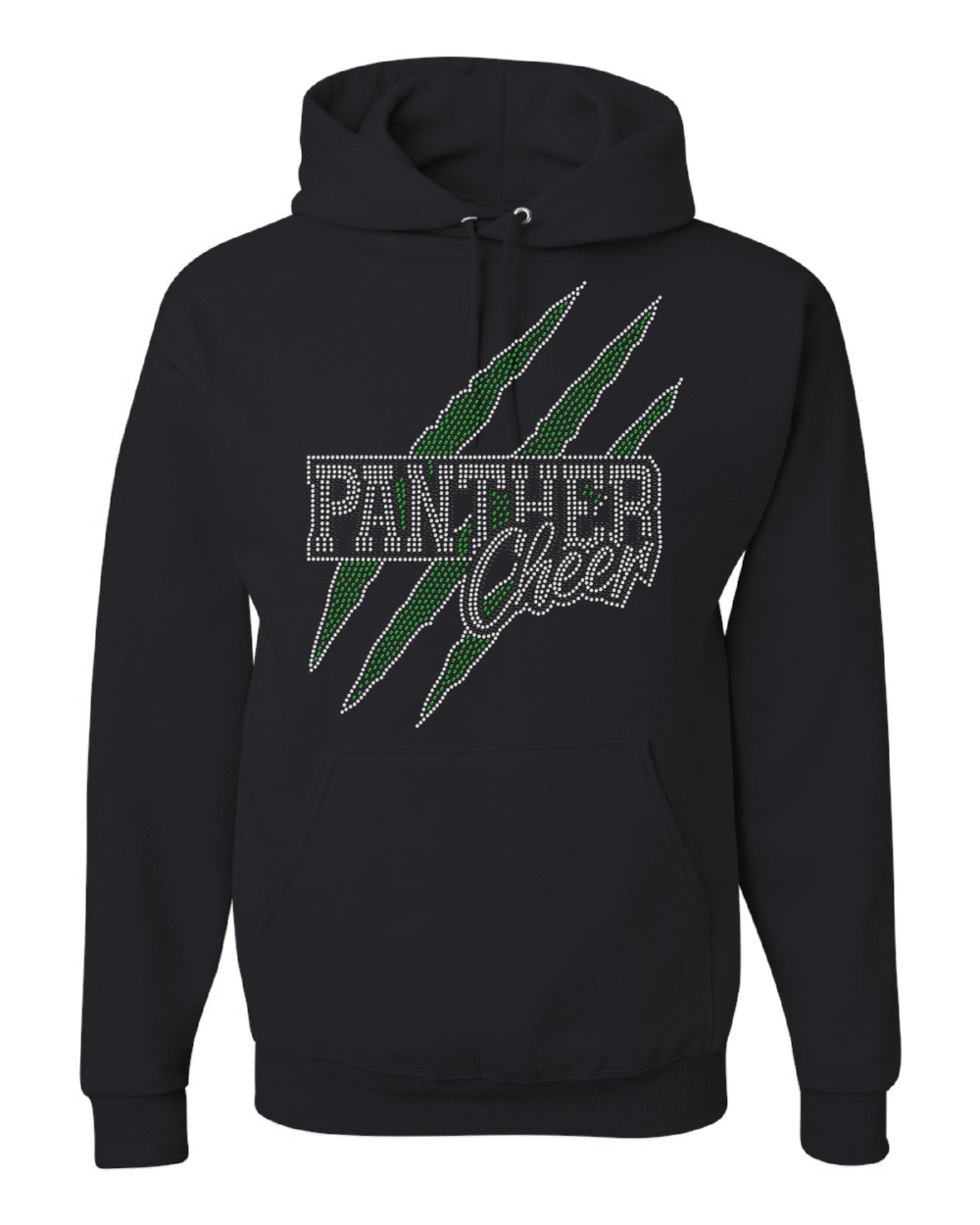Panther Cheer Bling Hoodie