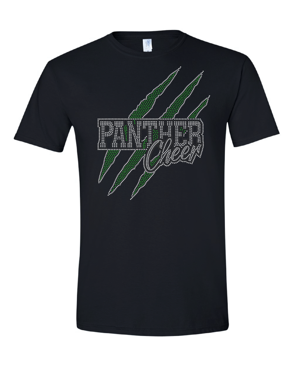 Panther Cheer Bling T-Shirt