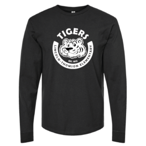Long Sleeve T-Shirt - Lincoln-Thomson Tigers Circle – Outline