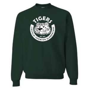 Crewneck- Lincoln-Thomson Tigers Circle