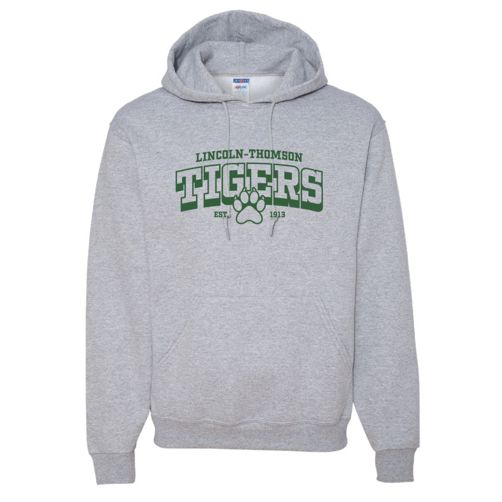 Hoodie - Lincoln-Thomson Block Tigers – Classic