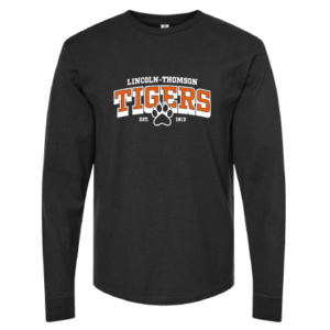 Long Sleeve T-Shirt - Lincoln-Thomson Block Tigers – Two-Tone