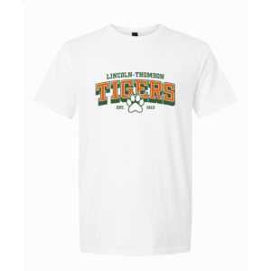 T-Shirt - Lincoln-Thomson Block Tigers – Two-Tone