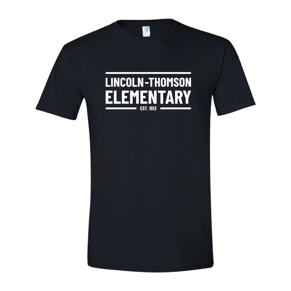 T-Shirt - Lincoln-Thomson Elementary Block - Image 3