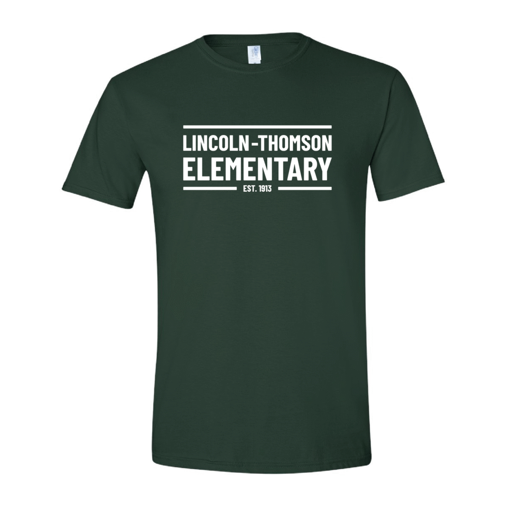 T-Shirt - Lincoln-Thomson Elementary Block - Image 4