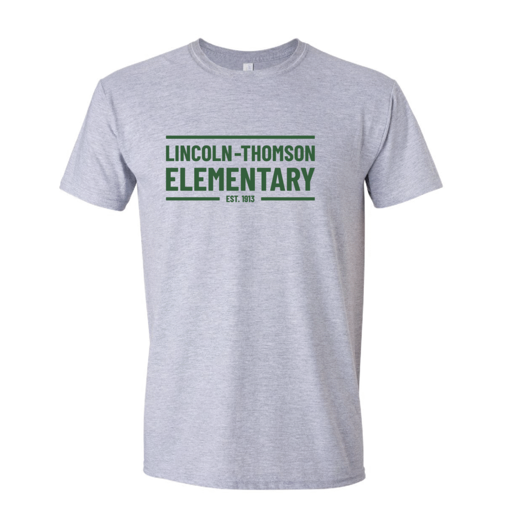 T-Shirt - Lincoln-Thomson Elementary Block - Image 5