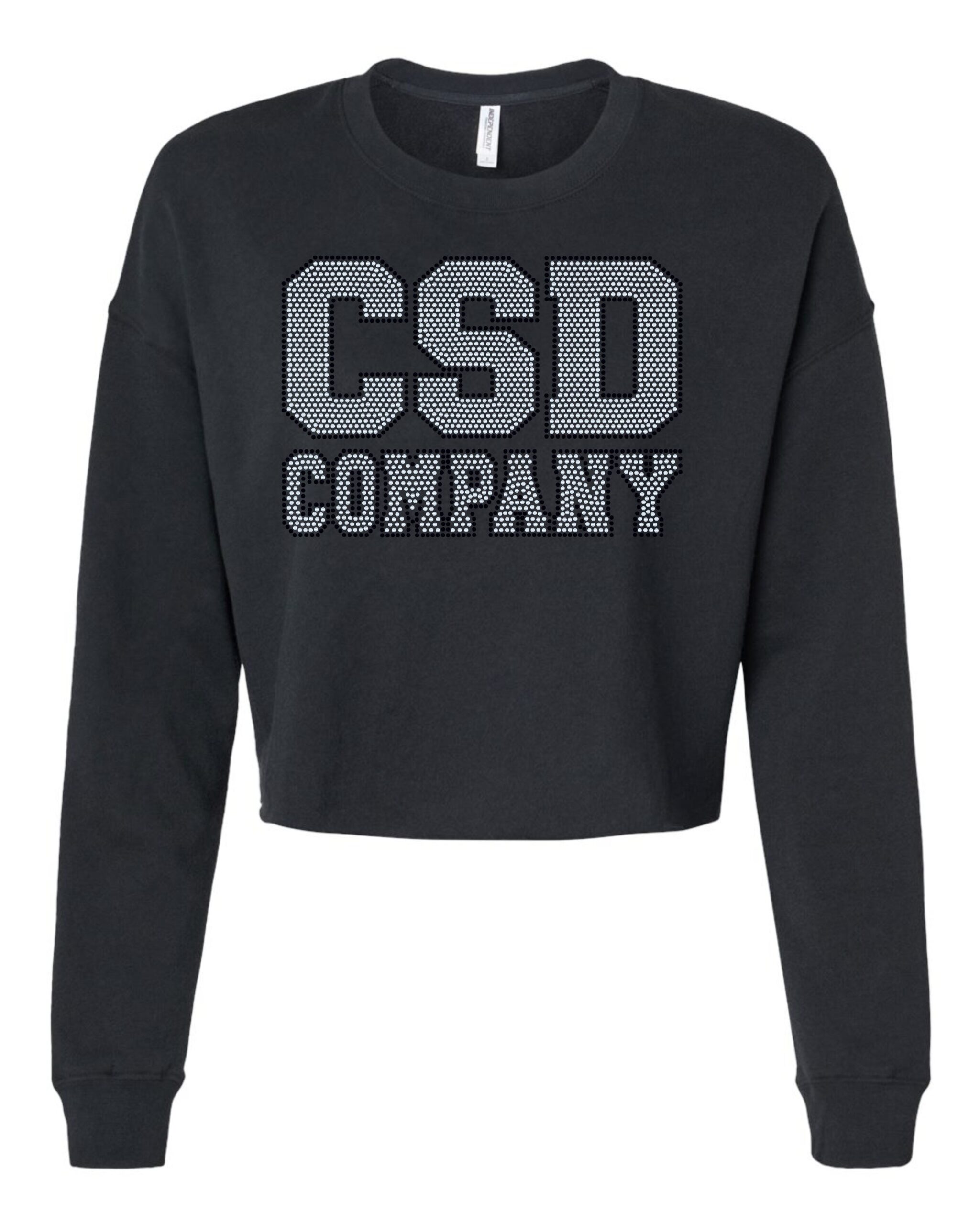 CSD Company Spangle Cropped Crewneck - Image 2