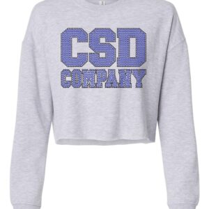 CSD Company Spangle Cropped Crewneck